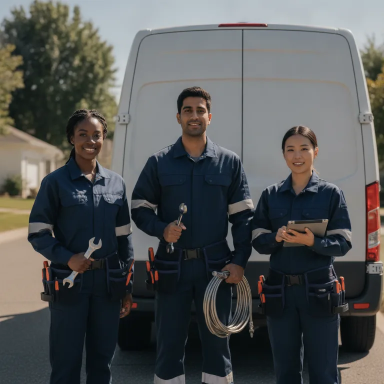Wärmepumpeninstallateur Team in Muenster